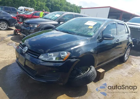 2015 Volkswagen Golf Tdi S 4-Door z USA, uszkodzony, nr VIN 3VW2A7AU5FM060634
